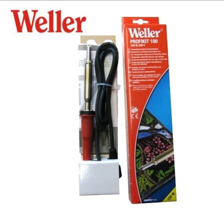 Поялник с кожух от оцветено стъкло / Weller PROFIKIT 100 / 100Watt 4