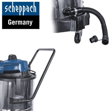 Прахосмукачка за сухо и мокро почистване 1400W, 19kPa Scheppach ASP50-ES / 5907710901 / 14
