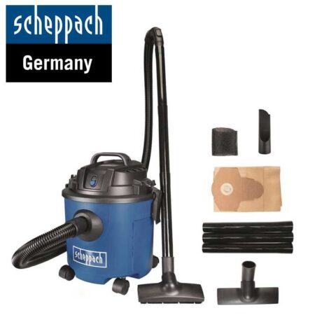 Прахосмукачка за сухо и мокро почистване, 1200W, Scheppach NTS16 / 5907722901 / 12