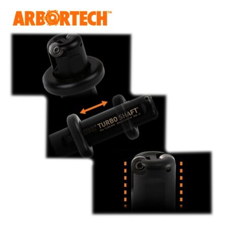Прав цилиндричен накрайник за дърво - за ъглошлайф Turboshaft / Arbortech IND.FG.500.60 / 3