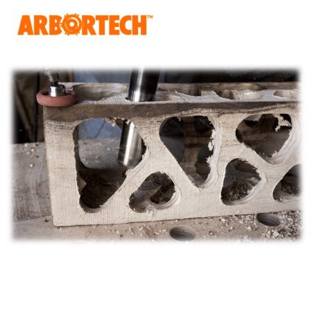 Прав цилиндричен накрайник за дърво - за ъглошлайф Turboshaft / Arbortech IND.FG.500.60 / 4