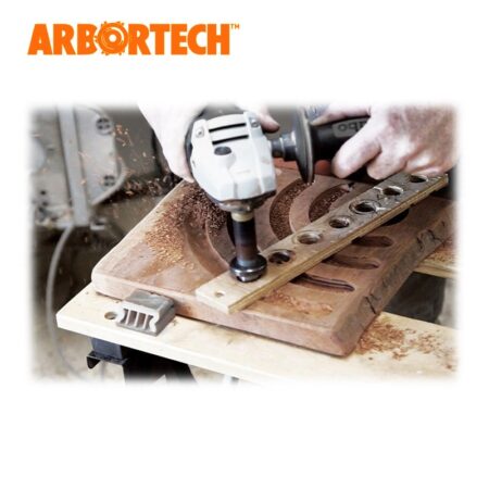 Прав цилиндричен накрайник за дърво - за ъглошлайф Turboshaft / Arbortech IND.FG.500.60 / 5