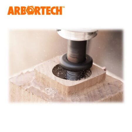 Прав цилиндричен накрайник за дърво - за ъглошлайф Turboshaft / Arbortech IND.FG.500.60 / 6