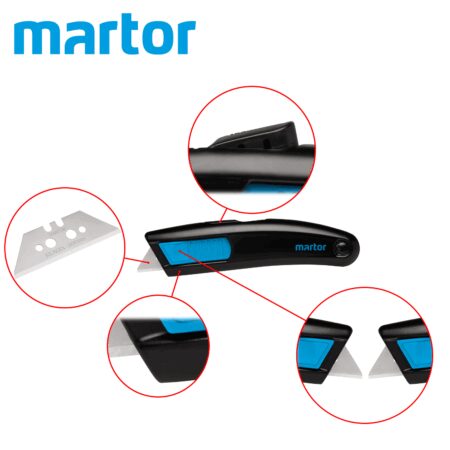Професионален обезопасен макетен нож SECUPRO MEGASAFE / Martor 116006 / 2