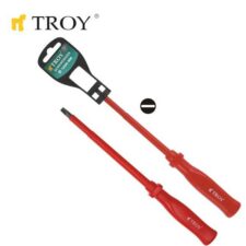 Професионални прави изолирани отвертки  (3,0x 75мм)  / TROY 22120 /