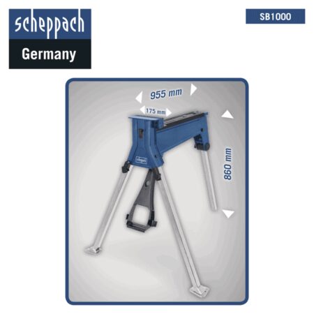 Работна маса със стяга SB1000 сгъваема Scheppach 3