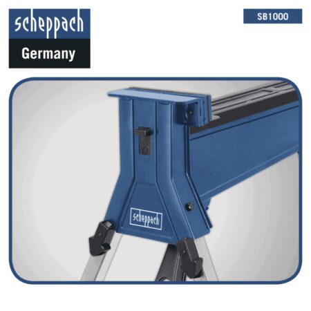 Работна маса със стяга SB1000 сгъваема Scheppach 4