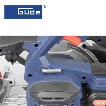 Акумулаторен Ръчен циркуляр GUDE KS 18-0 / 58517 / 7