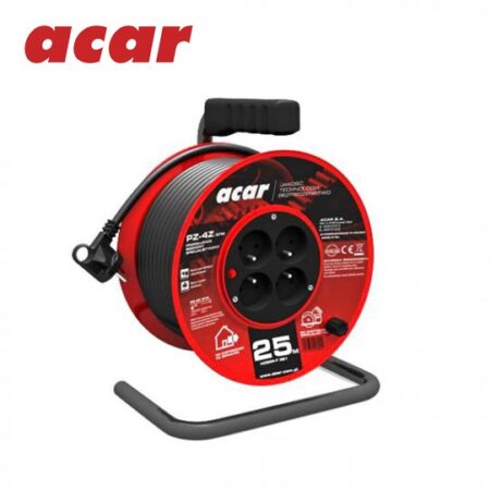Разклонител с кабел 3x1.5кв мм, 25 м / Acar 82478 / 1