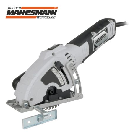 Ръчен циркуляр мини 600 W, окомплектован с 3 диска / Mannesmann 12891 / 1