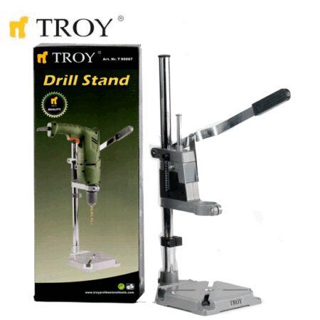 Регулируема стойка за бормашина 420 мм / Troy 90007 / 3