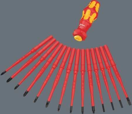 Ръкохватка комплект с битове Kraftform Kompakt Turbo i1, изолирани 2