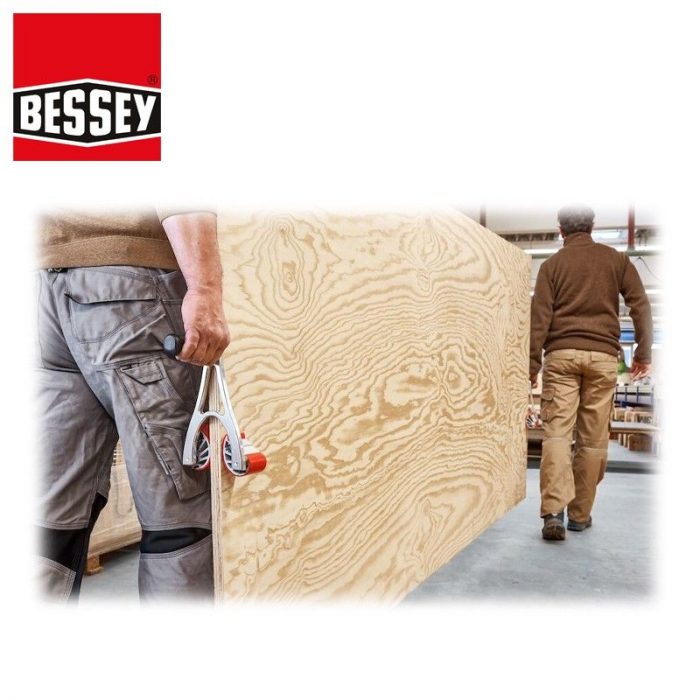 Ръкохватка за носене на панели / Ръкохватка за носене плоскости / BESSEY KFP / 2