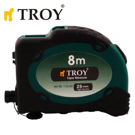 Ролетка със стопер и лазер 8 x 25mm / Troy 23100 / 1