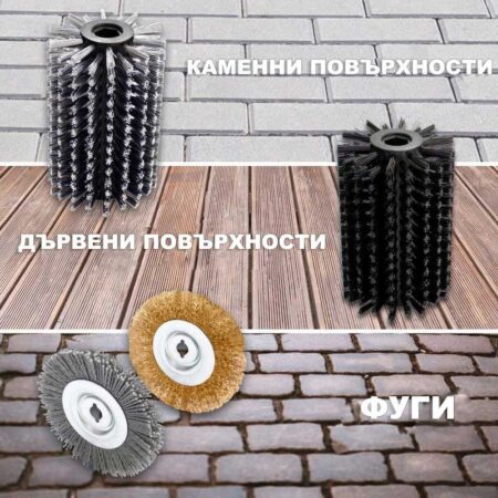 Ролкова четка за градина GUB 500 / GUDE 94423 / 5