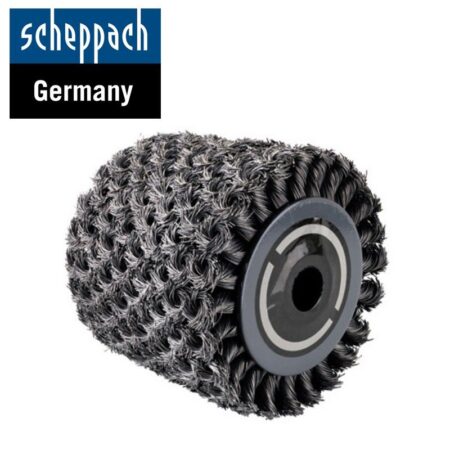 Ролкова телена четка за MRS1300 / Scheppach 7903800721 / усукана стоманена тел 1