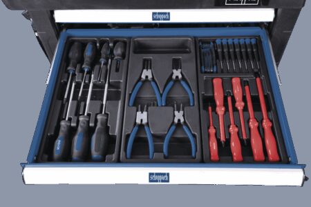 Количка за инструменти, 263 части Scheppach TW1000 / 5909304900 / 17