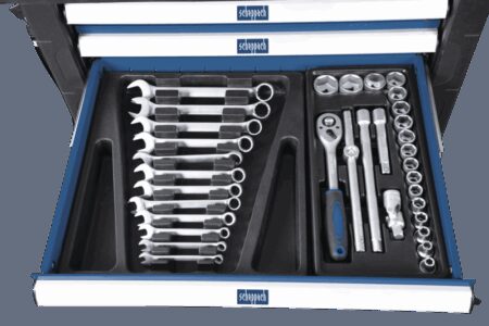Количка за инструменти, 263 части Scheppach TW1000 / 5909304900 / 18