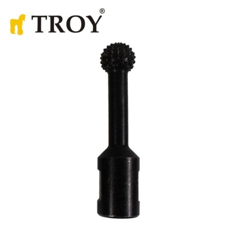 Сферичен фрезер за ъглошлайф, за дърво / Troy 25080 / 20 мм 1