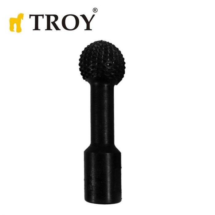 Сферичен фрезер за ъглошлайф, за дърво / Troy 25081 / 30 мм 1