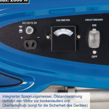 Генератор за ток 2800W, 6.5HP, Scheppach SG3200 / 5906220903 / 6