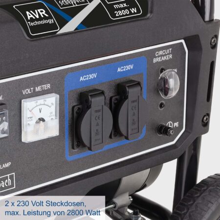 Генератор за ток с AVR , 2800W, Scheppach SG3200x / 5906226903 / 3