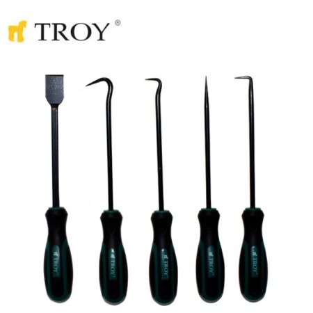 Комплект шило и куки 165мм и 260мм 9 бр. / TROY 26905 / 2