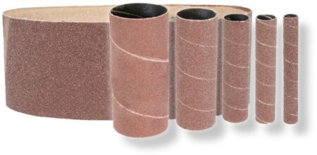 Шкурки комплект 6 части, К 80 / GUDE 38364 / 3