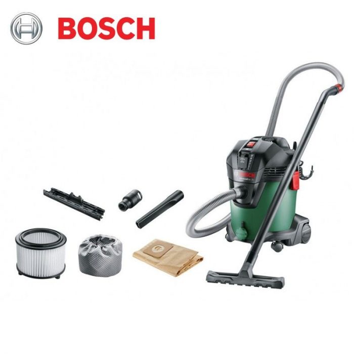Жираф за шлайфане Scheppach DS920 с прахосмукачка Bosch Green - Advanced Vac 2