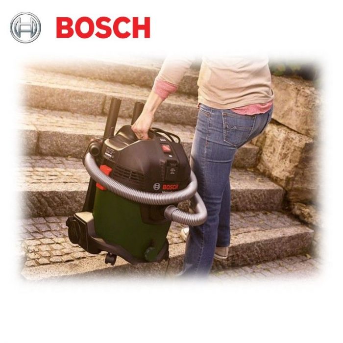 Жираф за шлайфане Scheppach DS920 с прахосмукачка Bosch Green - Advanced Vac 7