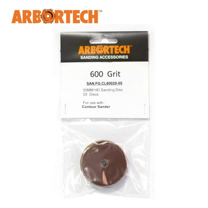 Шлайфаща шайба едрост P180 / Шкурка - кръгла / Arbortech SAN.FG.CL18020-05 / 20 бр. 2