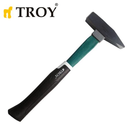 Шлосерски чук с фибергласова ръкохватка (300gr) / TROY 27253 / 2