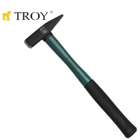 Шлосерски чук с фибергласова ръкохватка (300gr) / TROY 27233 / 1