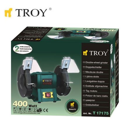 Шмиргел (Ф175 x 25mm x Ф32mm) / Troy 17175 / 1