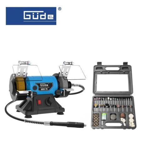 Шмиргел с мини шлифовалка GUDE GDS 75 / 55231 / 1