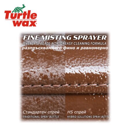 Спрей за почистване на кожа и кондиционер / Спрей за купе HS / Turtle Wax FG53704 / (591мл) 3