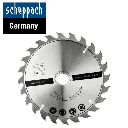Настолен циркуляр 2000W, 254мм, Scheppach HS250L / 5901313904 / 5