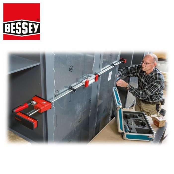 Стяга с паралелни челюсти K Body REVO - затваряща / разтваряща стяга / BESSEY KRE125-2K / 1250x95 мм 4