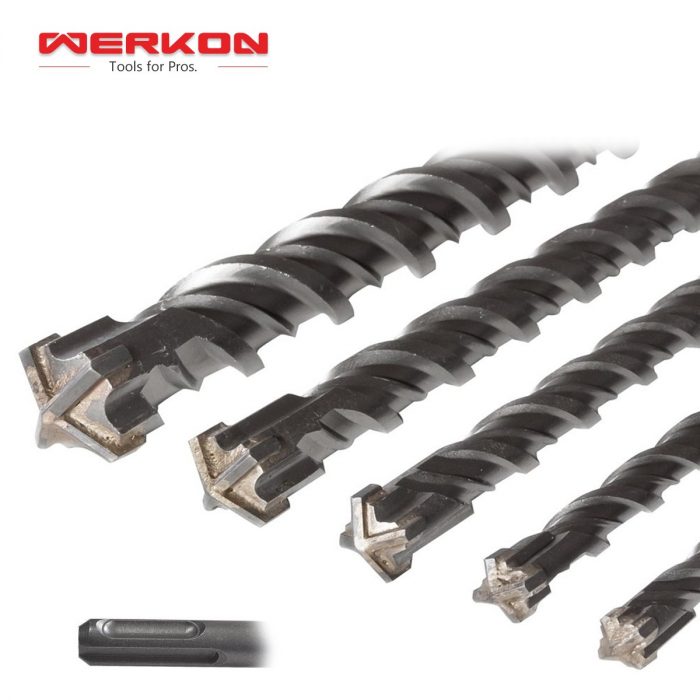 Свредло за бетон, SDS-Plus 12 x 210 mm, кръстосано видирано 1