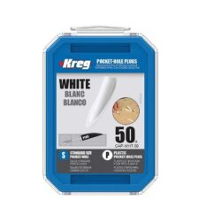 Тапи за винтови сглобки, плстмасови 50 броя / Kreg CAP-WHT-50 /