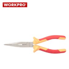 Телефонни изолирани клещи с дълги човки 200 мм VDE / Workpro W095001 /