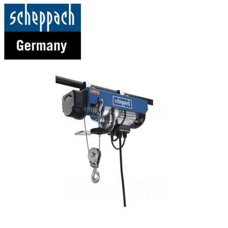 Телфер електрически 780W Scheppach HRS400 / 4906905000 / 1