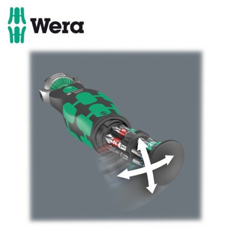 Тресчотка Zyklop 8009 / Тресчота ръкохватка, 18 части / WERA 05004281001 / 4