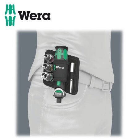 Тресчотка Zyklop 8009 / Тресчота ръкохватка, 18 части / WERA 05004281001 / 6