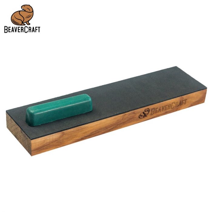 Трупче с кожен ремък, за заточване P01 / BeaverCraft LS4CP1 / 2