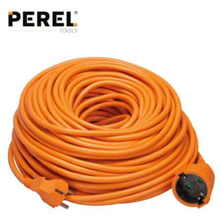 Удължител с кабел 40м / PEREL EC40-G / 1