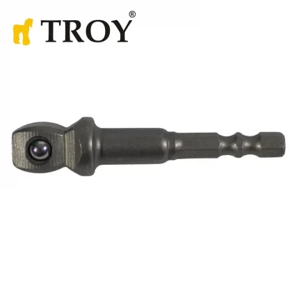 Ударен адаптер за вложки 1/4“ (6.3 мм) към 1/2“ / Troy 22293 /