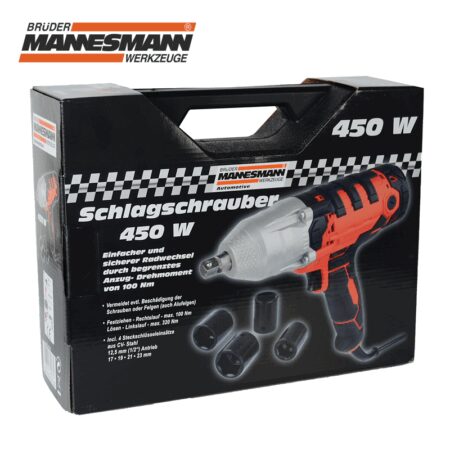 Ударен гайковерт 450W / Mannesmann 01728 / 6