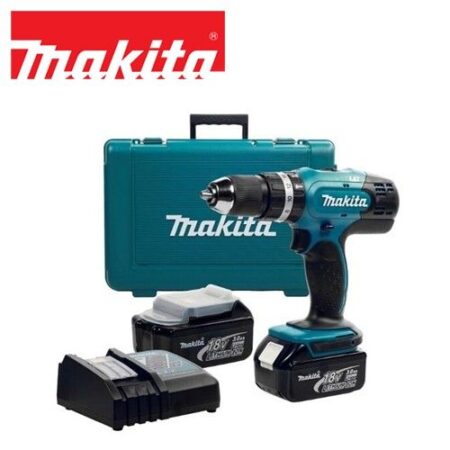 Винтоверт Ударен Акумулаторен 18V / MAKITA DHP453RFE / 2