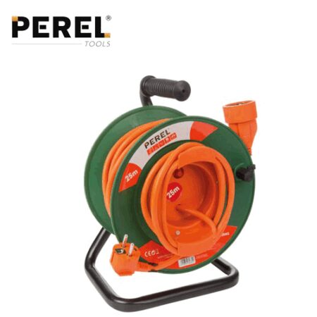 Удължител с кабел 25 м / Perel EGCR25N2-G / 1